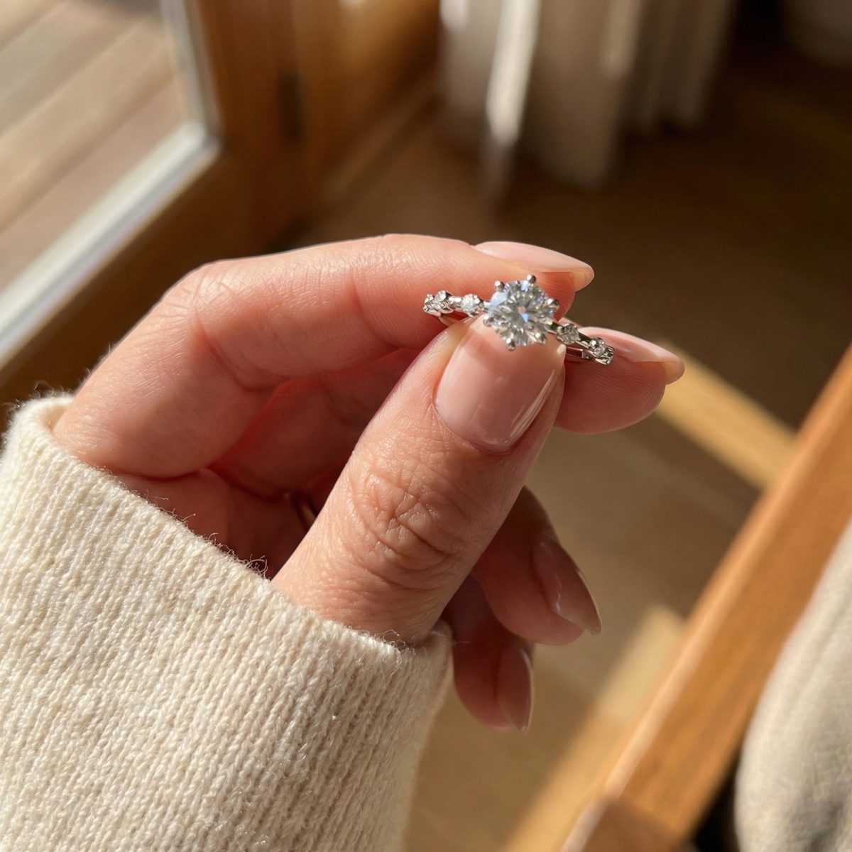 Serene Promise Ring