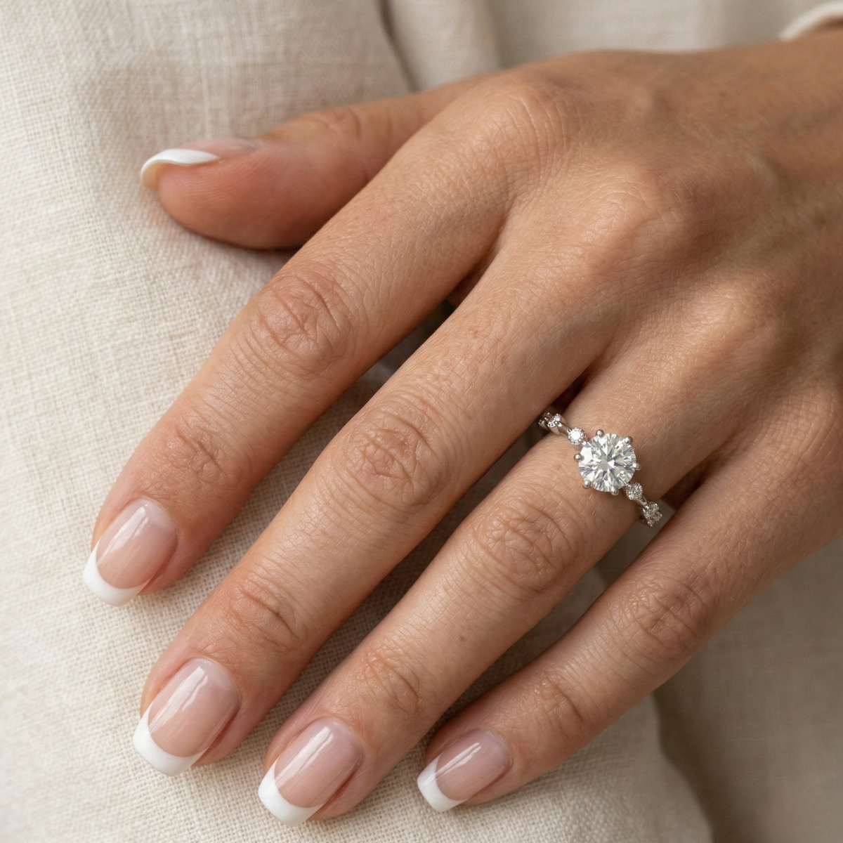 Serene Promise Ring
