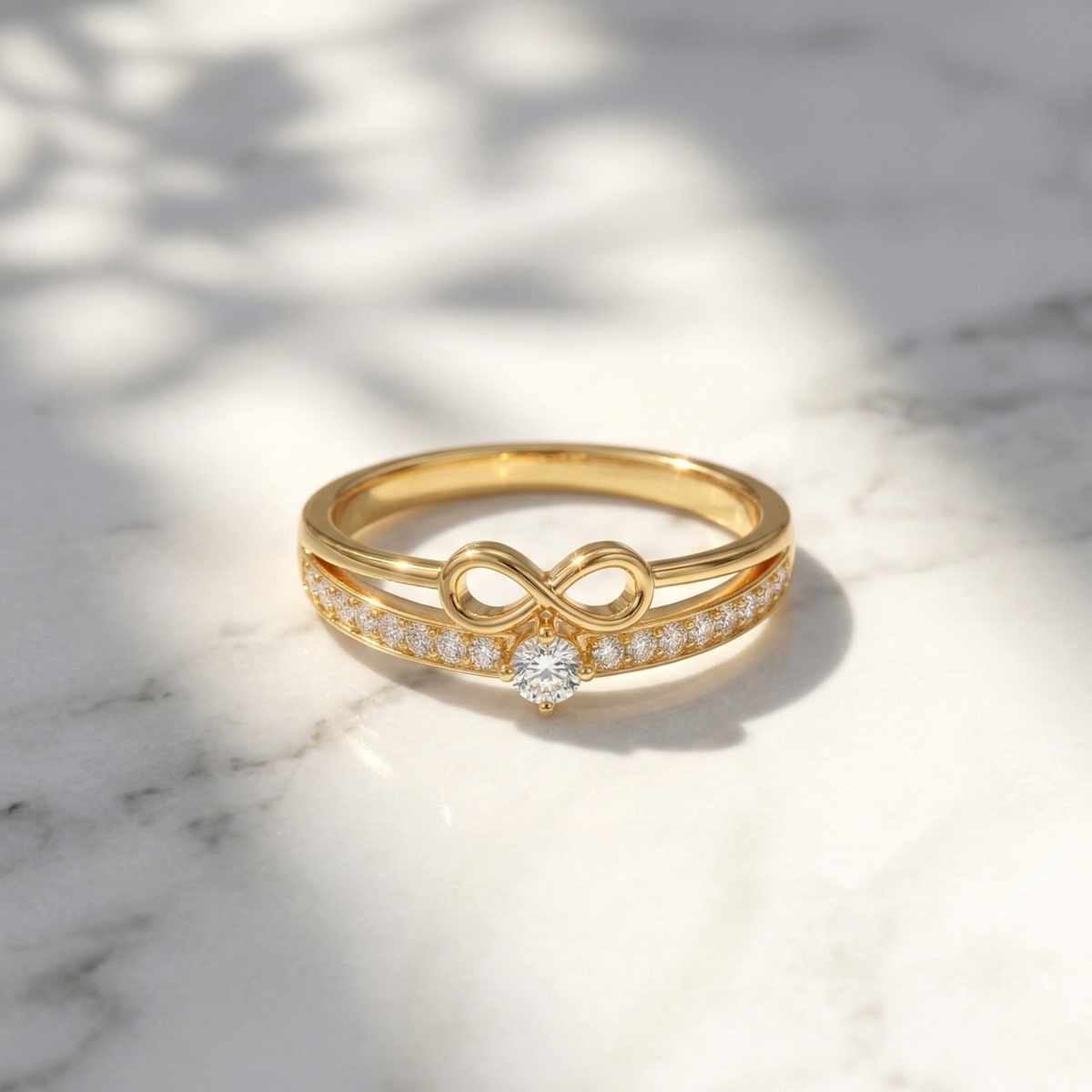 Unendlicher Liebesversprechensring
