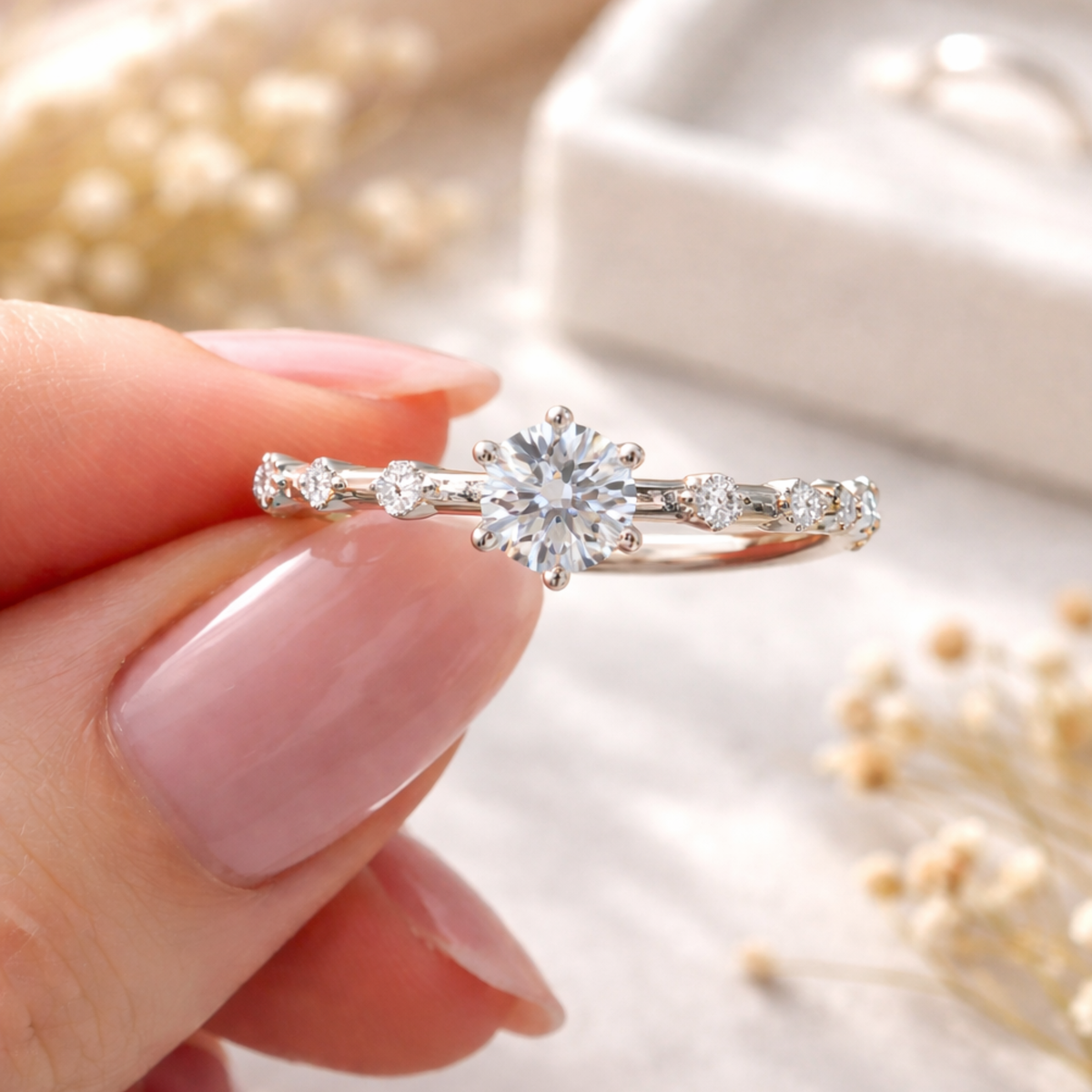 Serene Promise Ring