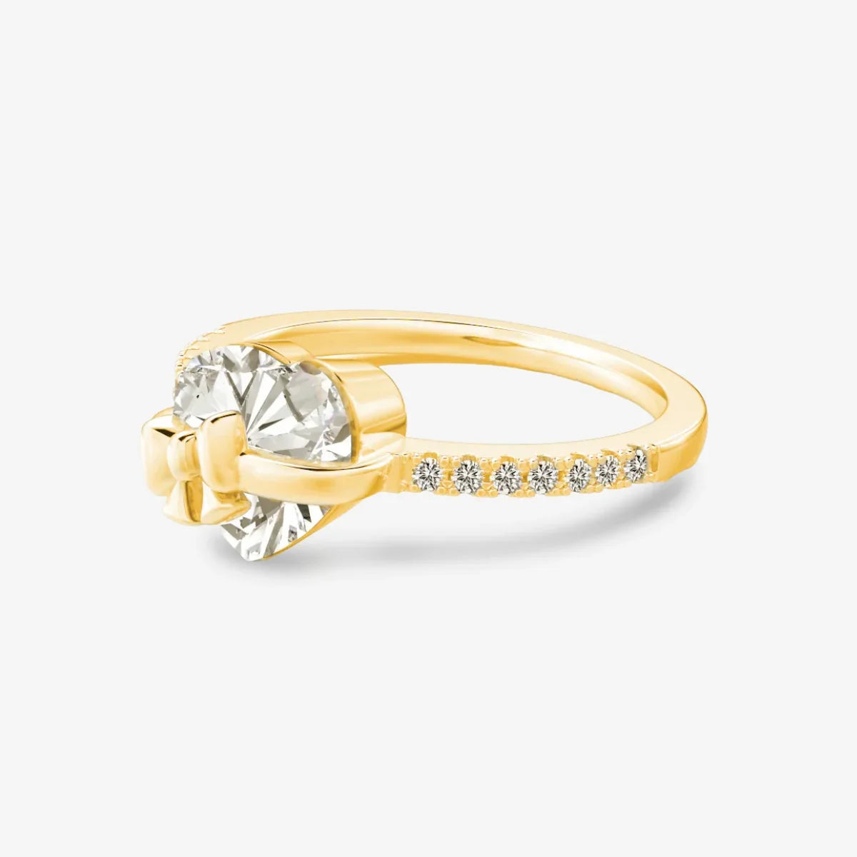 Mit Liebe gebundener Versprechensring