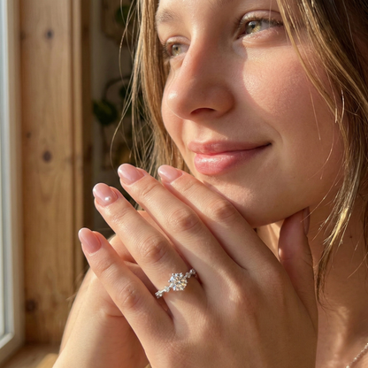 Serene Promise Ring